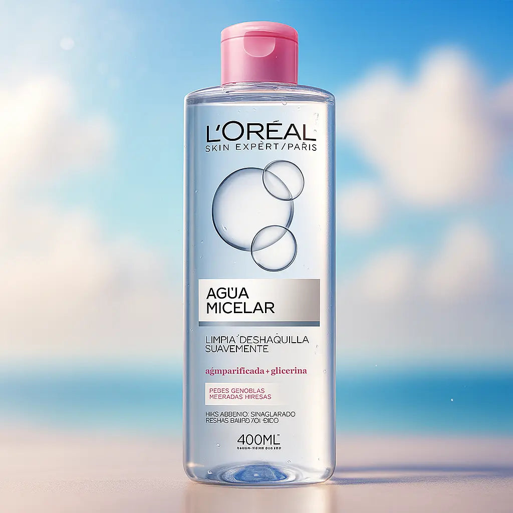 L'Oréal Skin expert Eau micellaire - Peau sensible, normale à sèche - 400 ml L'oreal