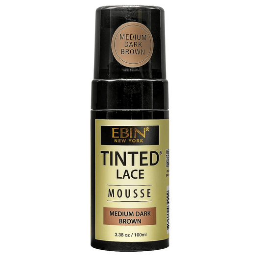Ebin New York Mousse Lace TEINTÉ - Brun moyen foncé 100 ML Ebin