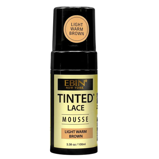 Ebin New York Mousse Lace TEINTÉ - Brun clair et chaud 100 ML Ebin