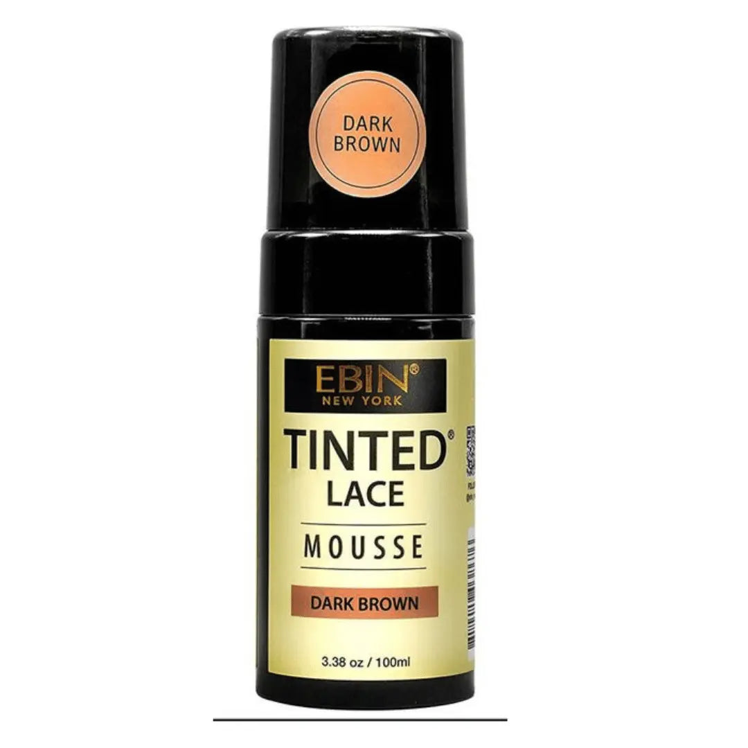 Ebin New York Mousse Lace TEINTÉ - Dark  Brown 100 ML Ebin