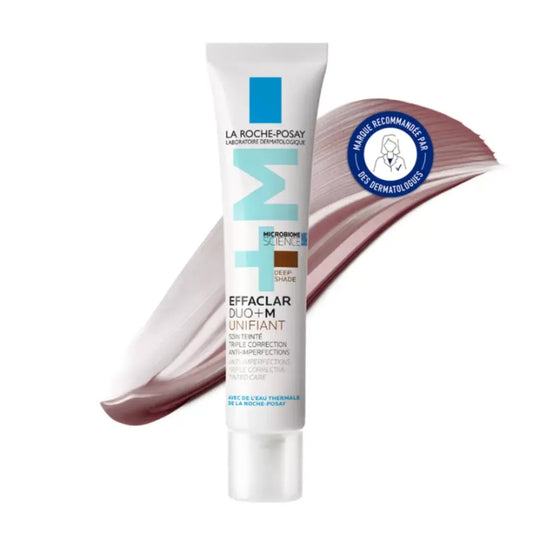 Effaclar Duo+M Unifiant Soin Teinté Triple Correction Teinte Foncée 40 ml LA ROCHE POSAY