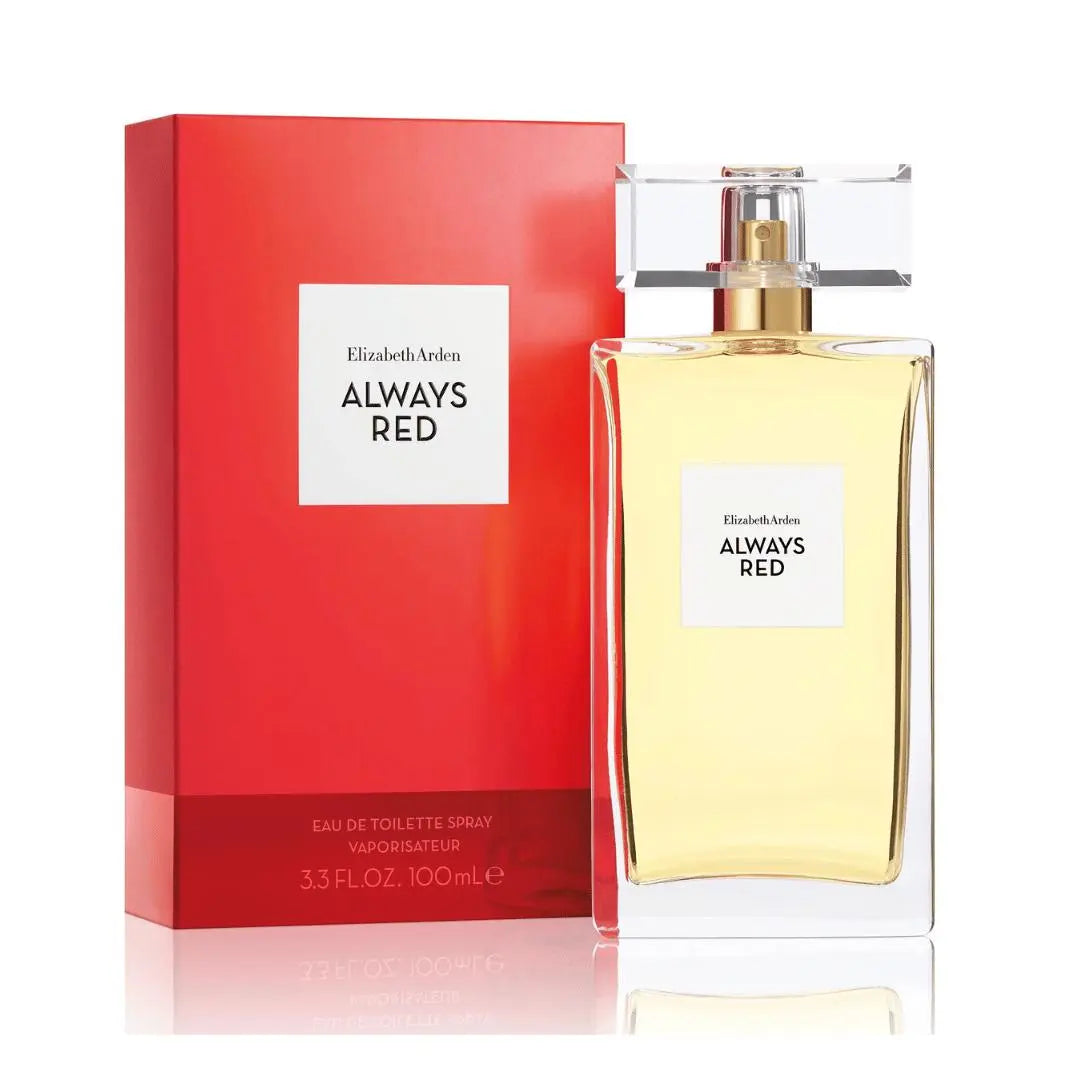 Elizabeth Arden Always Red 100ml EDT Spray (Nouveau pack) Elizabeth Arden