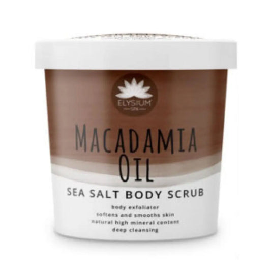 Elysium Macadamia Oil Sel de gommage 200g ELYSIUM