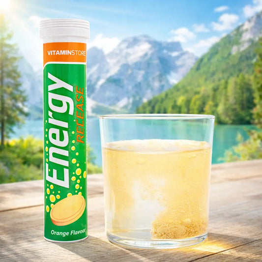 Energy Release – Comprimés Effervescents (Saveur Orange)