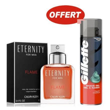 Charger l&#39;image dans la galerie, Eternity For Men Flame+ Gel De Rasage Pour Hommes (Offert) Calvin Klein
