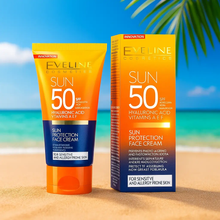 Charger l&#39;image dans la galerie, Eveline Cosmetics Creme Solaire Pour Visage 50 FPS (Peau Sensibles ) EVELINE
