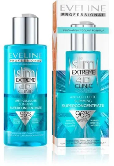 Eveline Slim Extreme 4D Clinic Anti-cellulite Slimming Superconcentrate 150ml. EVELINE