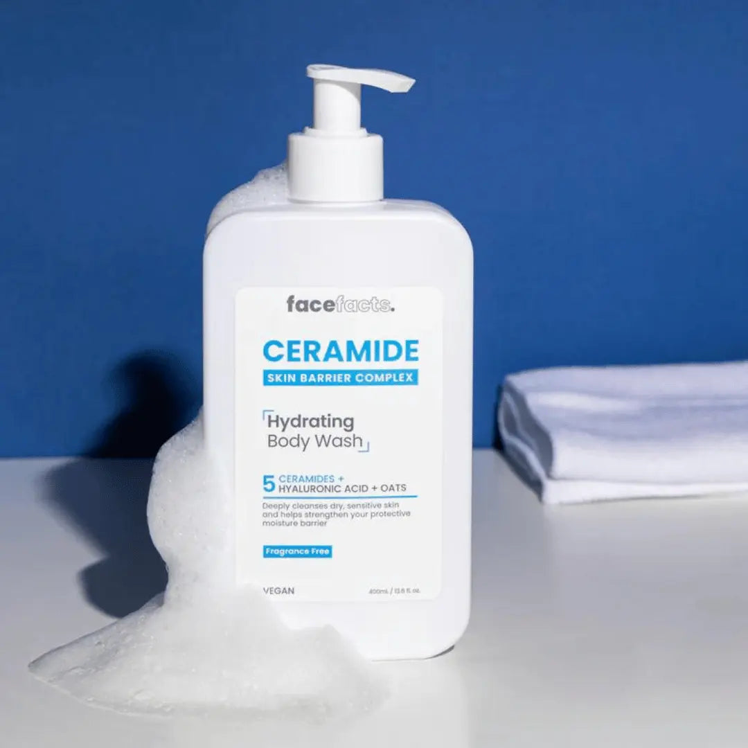 Face Facts Ceramide Gel douche hydratant pour le corps 400 ML Face Facts
