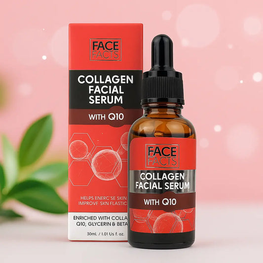 Face Facts Collagen With Q10 Facial Serum 30ml face