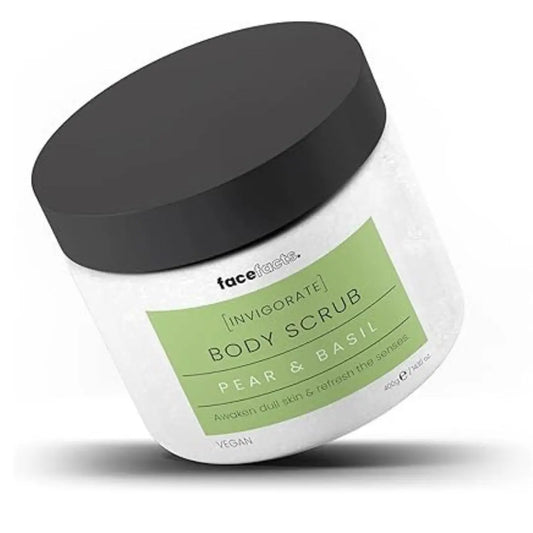 Face Facts Exfoliant corporel revigorant à la poire et au basilic 400 g Face Facts