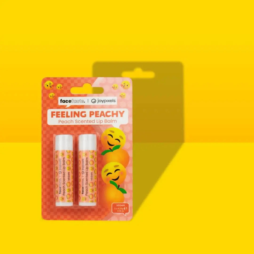 Face Facts Feeling Peachy Peach Baume à Lèvres x 2 face facts