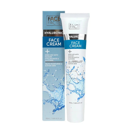 Crème Hydratante Visage Face Facts Acide Hyaluronique — 50 ml
