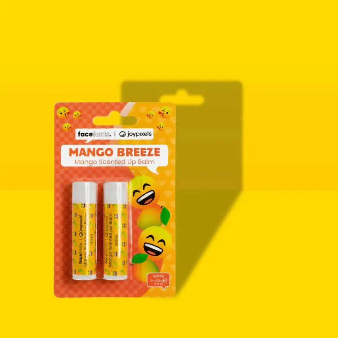 Face Facts Joypixels Baume à lèvres Mango Breeze x 2 face facts