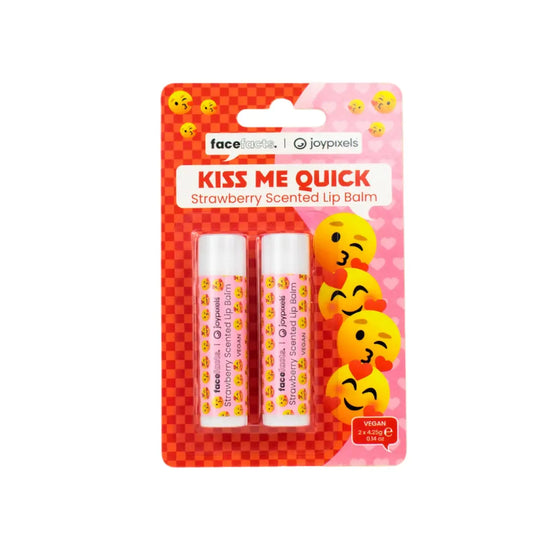 Face Facts Kiss Me Quick Baume à lèvres parfumé à la fraise face facts