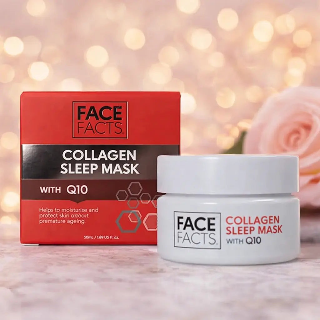 Masque de Nuit Face Facts Collagène & Q10 50 ml