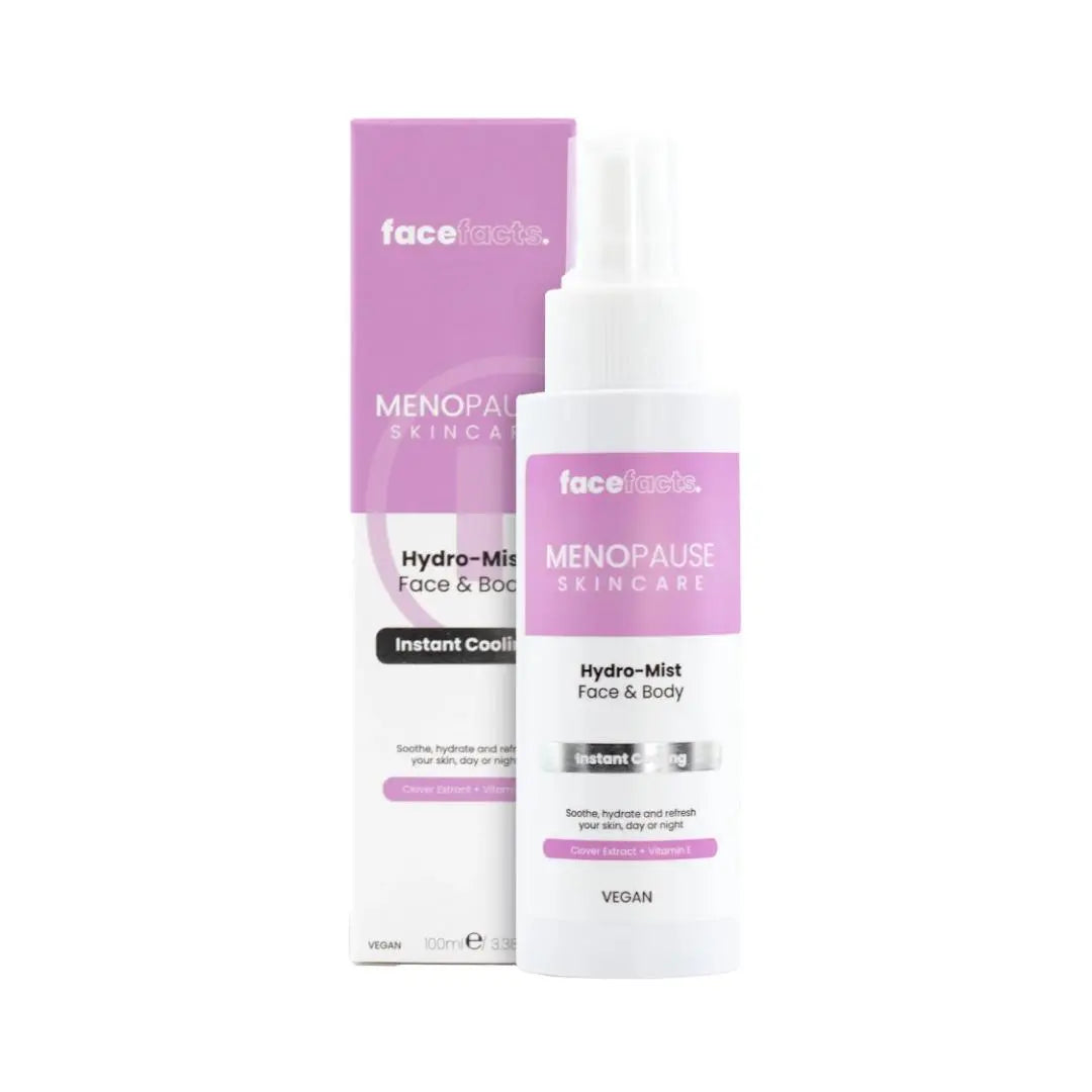 Face Facts Ménopause Hydro-Mist Visage et Corps 100 ml Face Facts