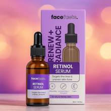 Charger l'image dans la galerie, Face Facts Renew &amp; Radiance Sérum hydratant visage au rétinol 30 Ml Face Facts