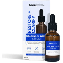 Charger l&#39;image dans la galerie, Face Facts Sérum à l&#39;acide salicylique restaurer et clarifier  - 30 ml Face Facts
