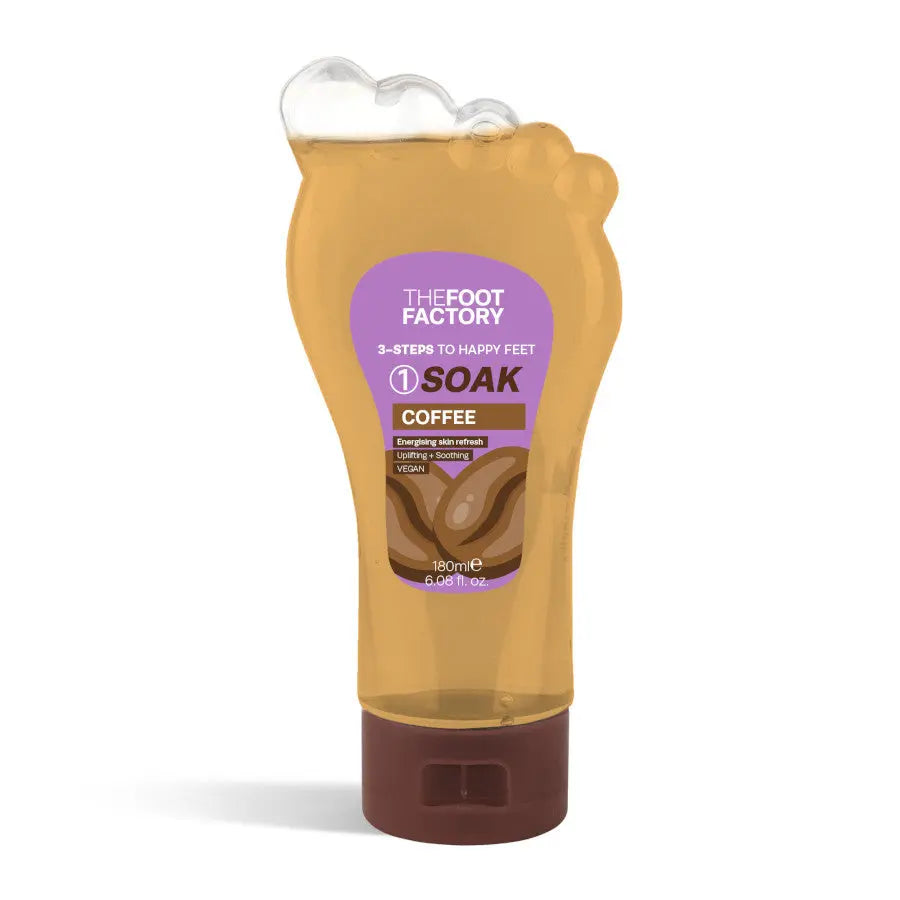 Face Facts The Foot Factory Trempage pour les pieds au café - 180ml Face Facts