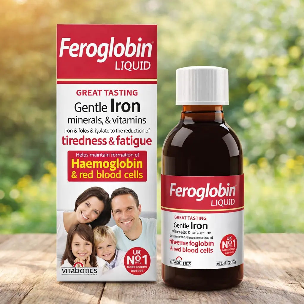 Complément Fer Vitabiotics Feroglobine Liquide Fer & Vitamines — 200 ml