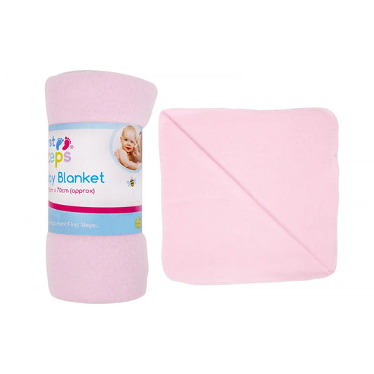 First Steps Couverture Pour Bébé De 0 Mois Et Plus-Rose FIRST STEPS