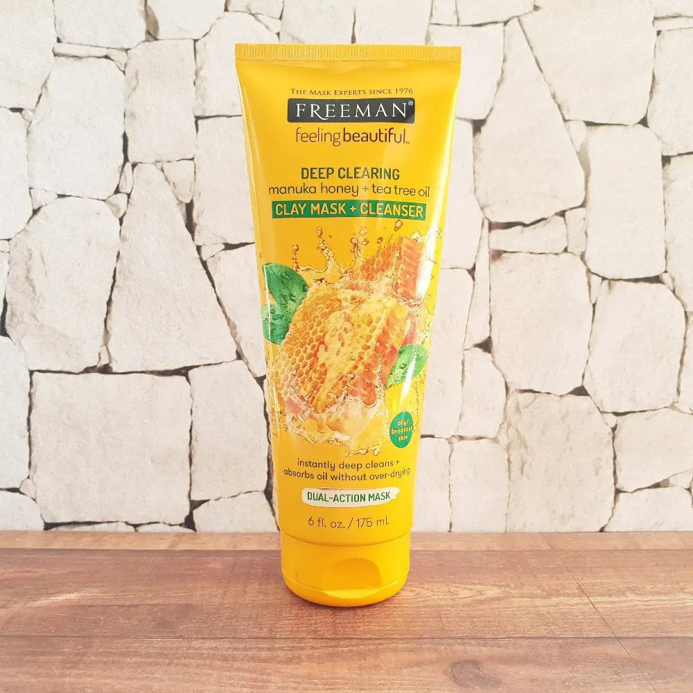 Freeman feeling beautiful deep clearing Manuka honey + tea tree oil 175ml FREEMAN