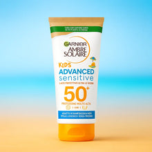Charger l&#39;image dans la galerie, GARNIER Ambre solaire solaire enfant sensitive ip50+ 50ml GARNIER
