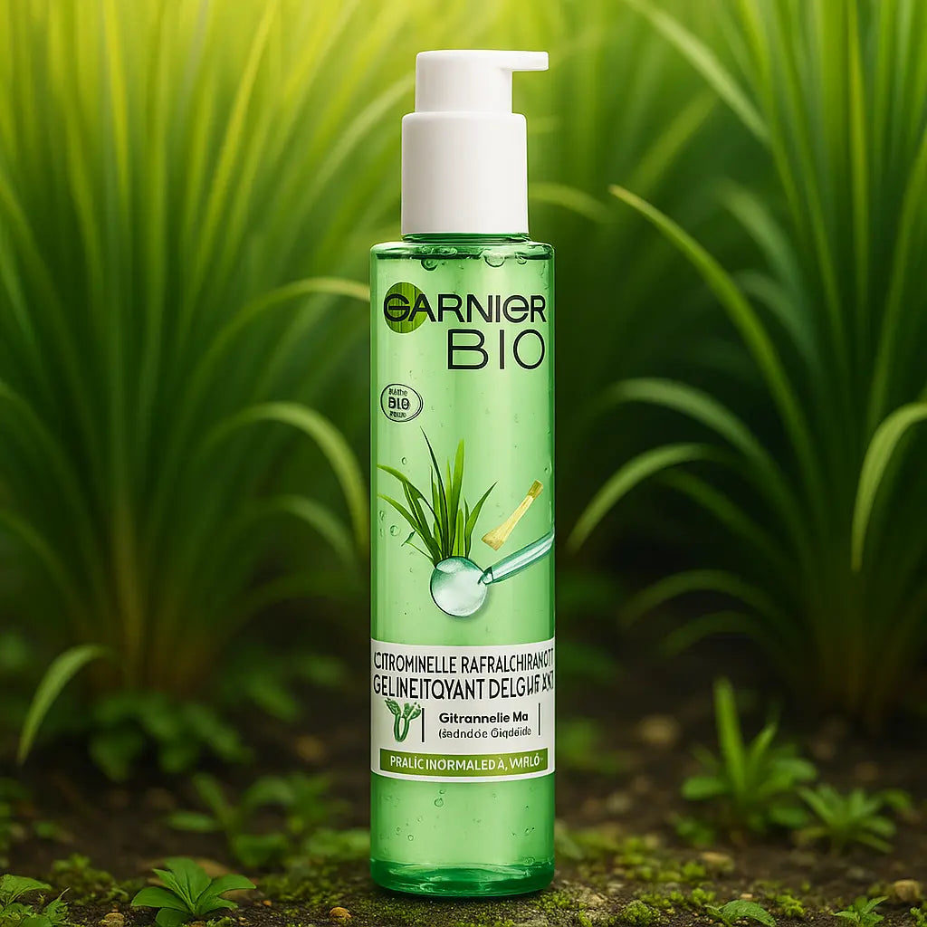 GARNIER Démaquillant Bio Gel Détox Citronnelle le tube de 150mL GARNIER