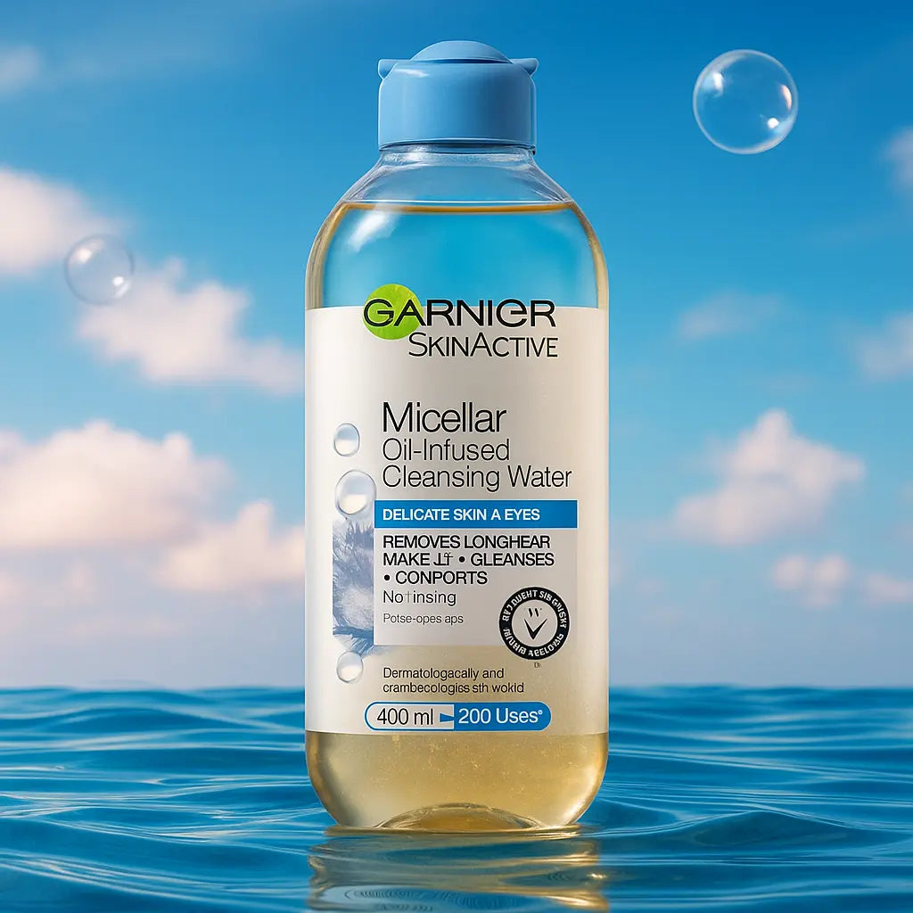 GARNIER Eau Micellaire Démaquillante Peau Délicate et Yeux 400 ml GARNIER