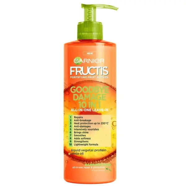GARNIER Fructis Goodbye Damage 10en1 crème sans rinçage pour cheveux 400ml GARNIER