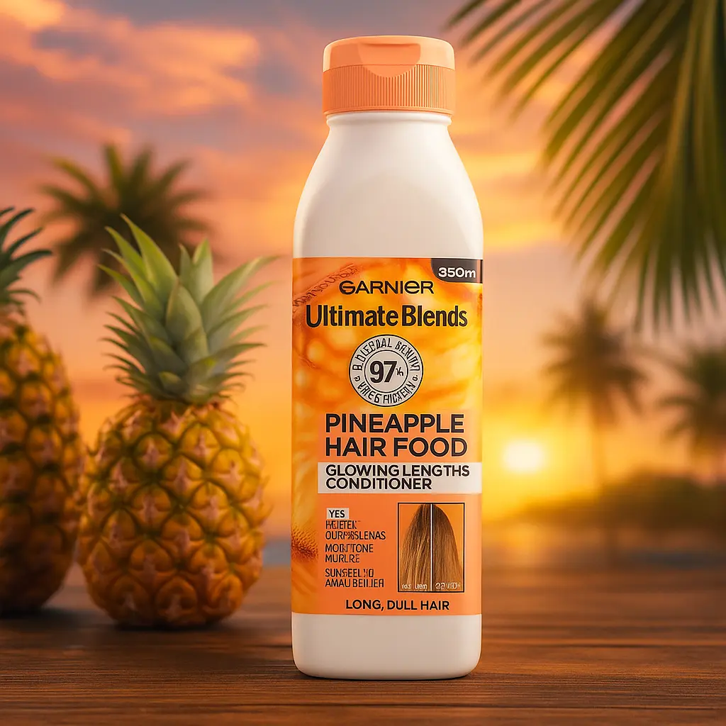 GARNIER HAIR FOOD Après-shampoing nourrissant à l'ananas et à l'amla GARNIER