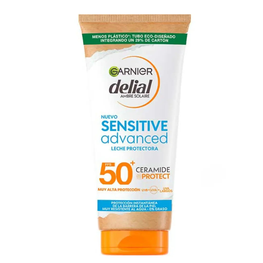 GARNIER Lait protecteur Sensitive Advanced éco-conçu Delial SPF50+ Ceramide Protect 175ml GARNIER