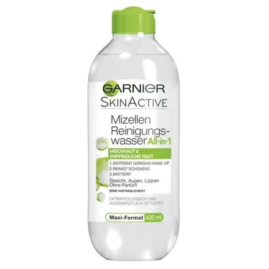 GARNIER PureActive Eau Micellaire Démaquillante Peau Mixte, 400 ml GARNIER