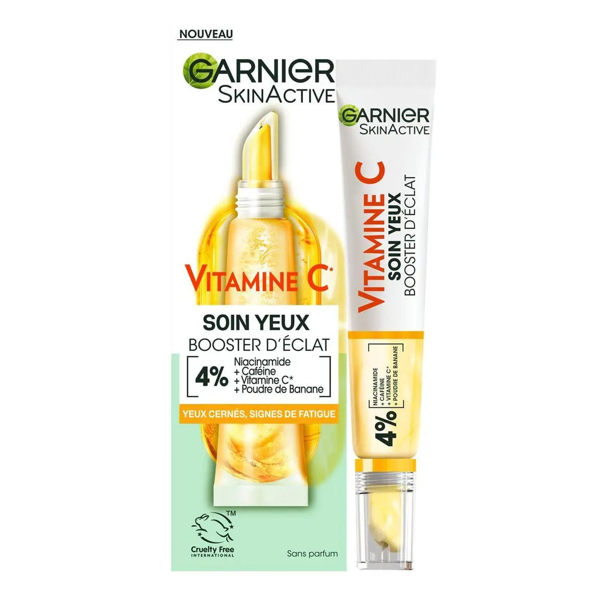 GARNIER Soin Yeux Booster D’éclat à la Vitamine C*15 ML GARNIER