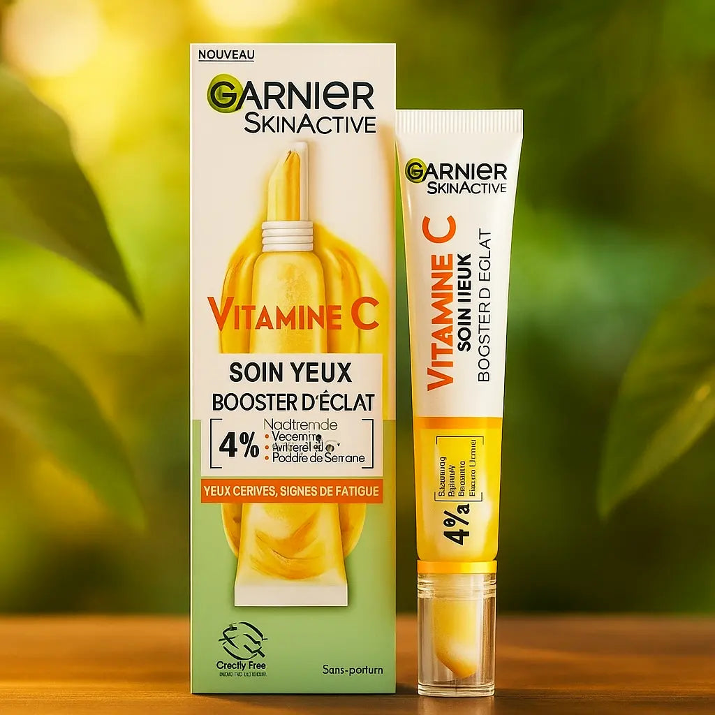 GARNIER Soin Yeux Booster D’éclat à la Vitamine C*15 ML GARNIER