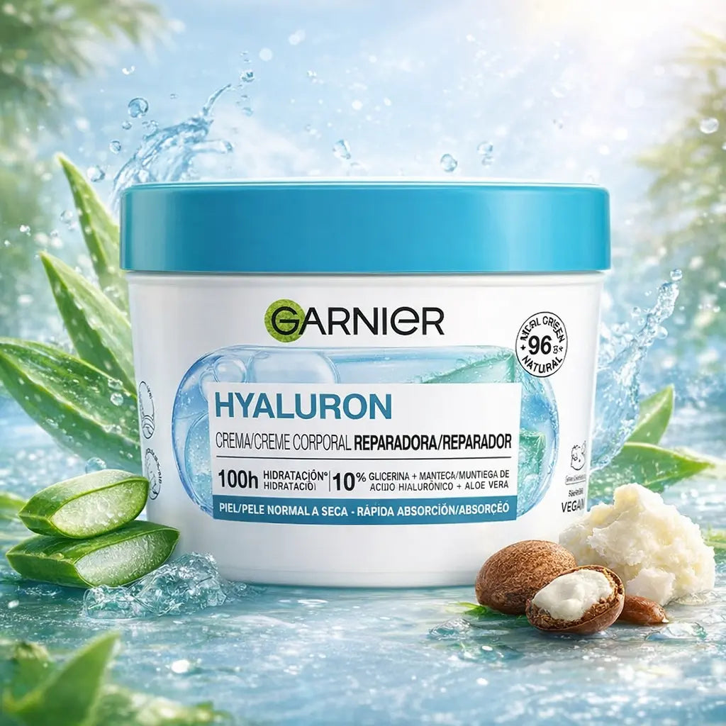 Crème Corps Réparatrice Garnier Hyaluron – 380 ml