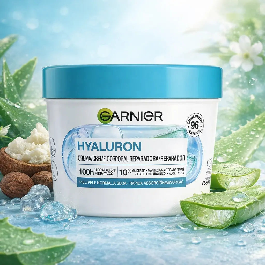 Crème Corps Réparatrice Garnier Hyaluron – 380 ml