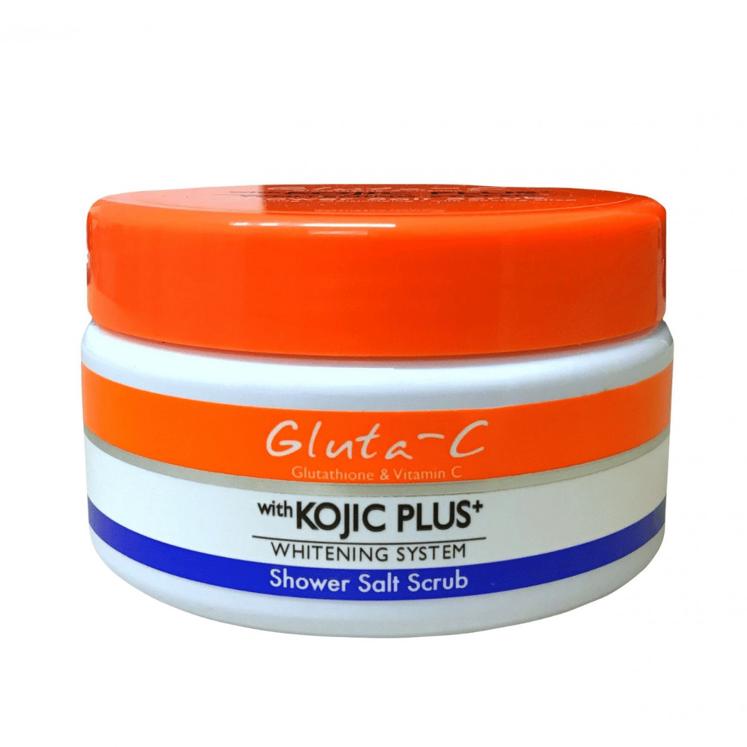 GLUTA-C avec gommage au sel de douche Clarifiant pour la peau Kojic Plus 250ML GLUTA-C