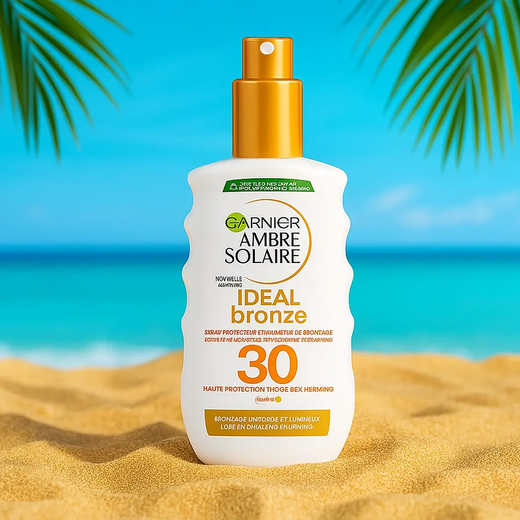 Garnier Ambre Solaire Crème Protection Solaire Ideal Bronze FPS 30 GARNIER