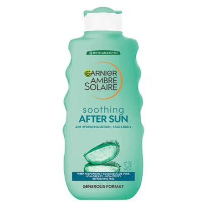 Garnier Ambre Solaire Lait Corps Après-Soleil à l’Aloe Vera 200 ml GARNIER