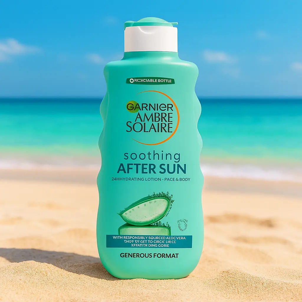Garnier Ambre Solaire Lait Corps Après-Soleil à l’Aloe Vera 200 ml GARNIER