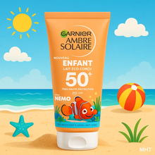 Charger l&#39;image dans la galerie, Garnier Ambre Solaire Lait Eco-Conçu Kids 100ml GARNIER
