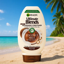 Charger l&#39;image dans la galerie, Garnier Après-shampoing au lait de coco et macadamia pour cheveux secs 400 ML GARNIER
