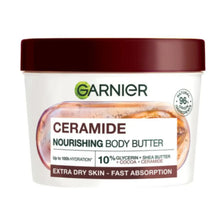 Charger l&#39;image dans la galerie, Garnier Body Superfood Beurre corporel réparateur au cacao et aux céramides 380 ML GARNIER
