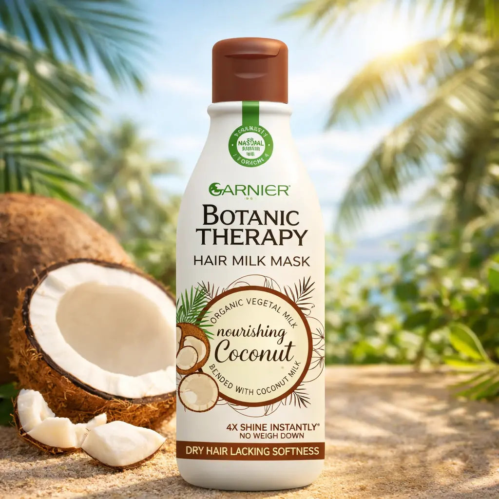 Masque Cheveux Garnier Botanic Therapy Huile de Coco – 250 ml