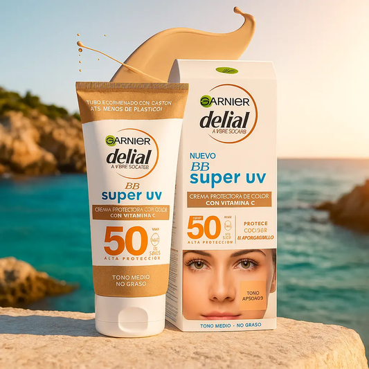 Garnier Delial BB Sun Cream, 5 in 1 sun protection cream SPF 50 50 ml GARNIER