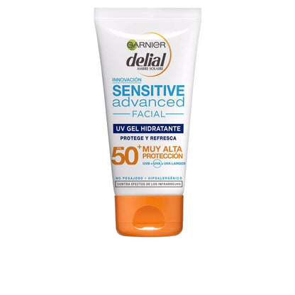 Garnier  Delial Sensitive Advanced   gel facial SPF50+ Crème solaire pour le visage 50ML GARNIER