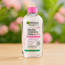 Charger l&#39;image dans la galerie, Garnier Eau Micellaire Nettoyant Visage Peaux Sensibles 200 ML GARNIER
