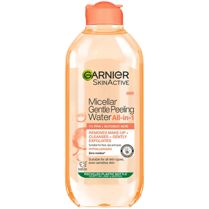 Garnier Eau Micellaire Peeling Douce Tout-en-1 1 % PHA & Acide Glycolique 400ml GARNIER