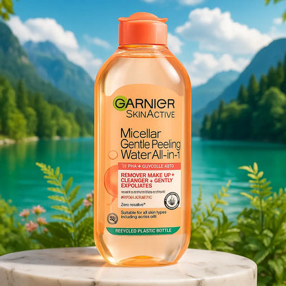 Garnier Eau Micellaire Peeling Douce Tout-en-1 1 % PHA & Acide Glycolique 400ml GARNIER
